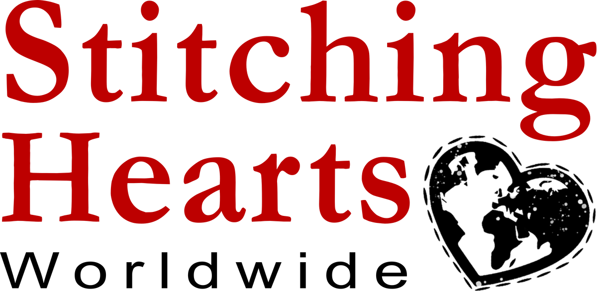 Stitching Hearts Worldwide Shipping Label GiveBackBox