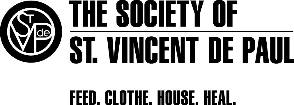 St Vincent de Paul Shipping Label
