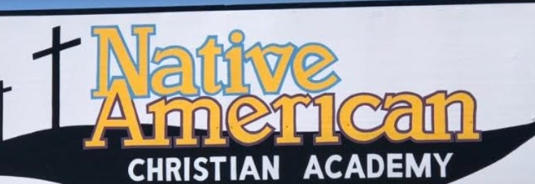 Native American Christian Academy Shipping Label