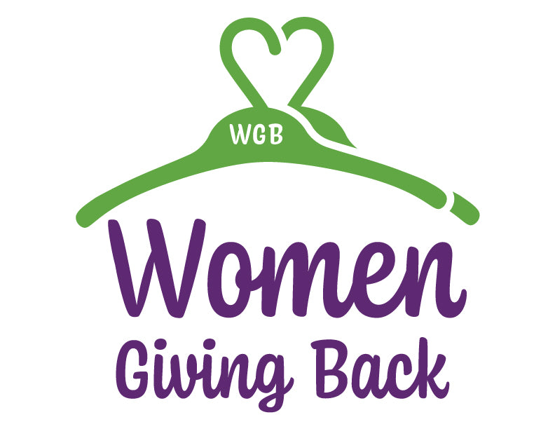 Women Giving Back's Shipping Label