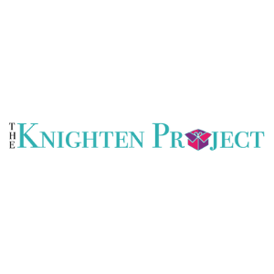 The Knighten Project shipping label