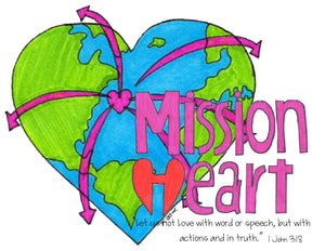 Mission Heart Shipping Label