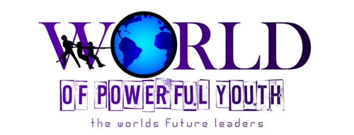 World of Powerful Youth Shipping Label